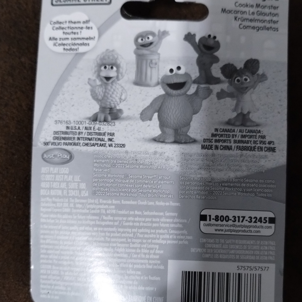 Sesame Street Cake Topper Figures Toys Abby Cadabby Elmo Oscar Cookie Monster - Picture 7 of 7